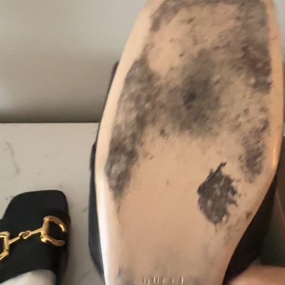 Authentic used gucci horsebit sandals - Picture 4 of 12